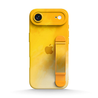 Bright Yellow - iPhone Wrist Strap Case