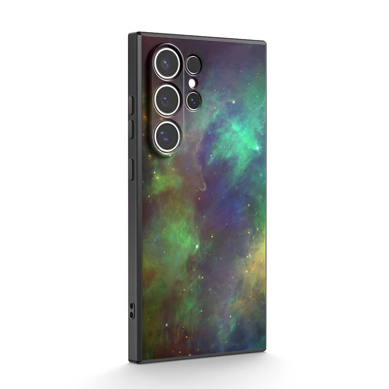Turkooise nevel - Samsung hoesje