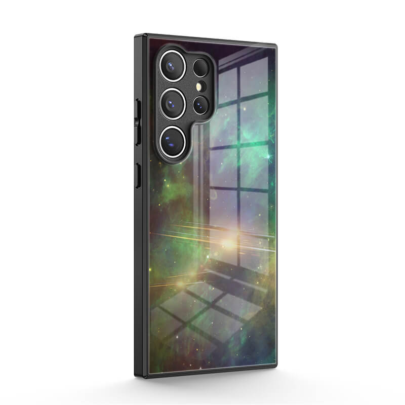 Turkooise nevel - Samsung hoesje