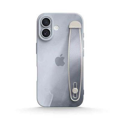 Gray Smoke - iPhone Wrist Strap Case