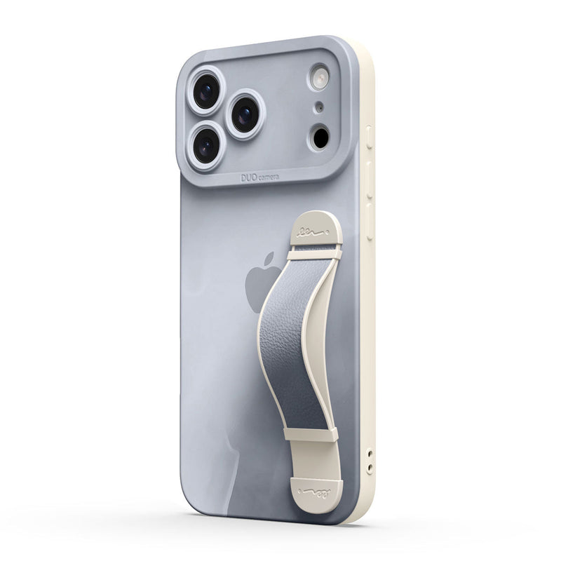 Gray Smoke - iPhone Wrist Strap Case