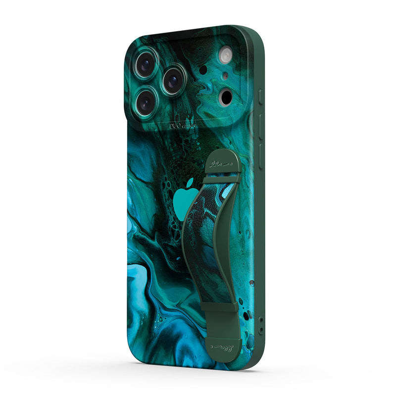 Staring Into Abyss - iPhone Wrist Strap Case