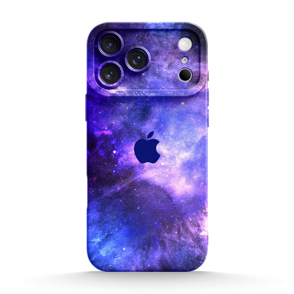 Blauw-paarse nevel - iPhone-hoesje