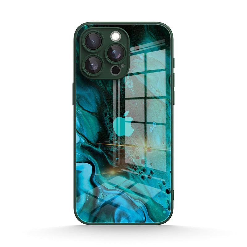 Staring Into Abyss - iPhone Glass Case