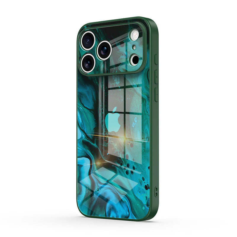 Staring Into Abyss - iPhone Glass Case
