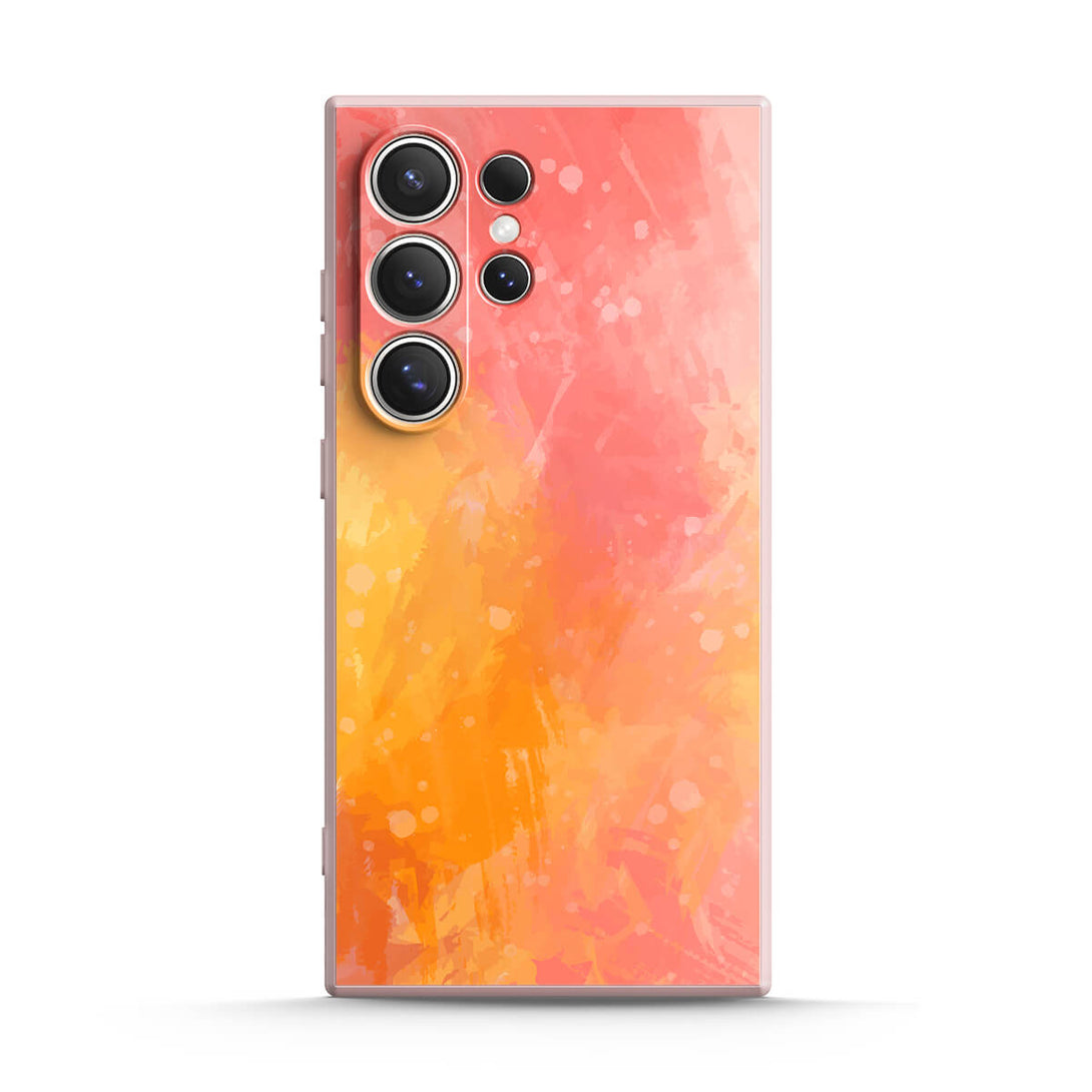 Orange Red Seaweed - Samsung Case