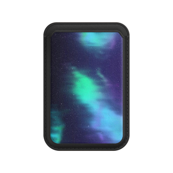 Light Follows Ghosting - iPhone Leather Wallet