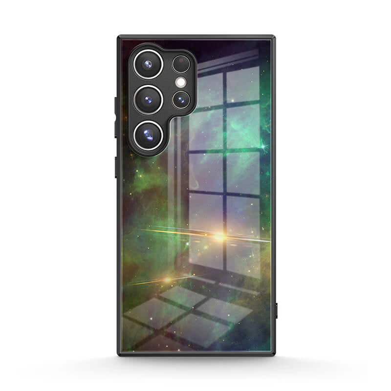 Turkooise nevel - Samsung hoesje