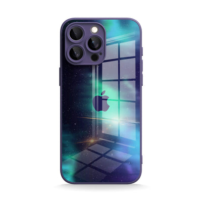 Light Follows Ghosting - iPhone Glass Case