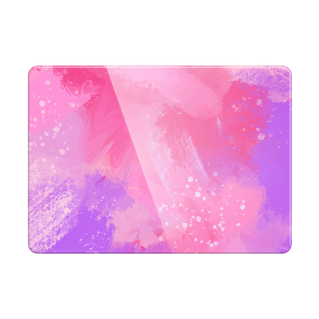 Roze Paars Koraal - Macbook Case