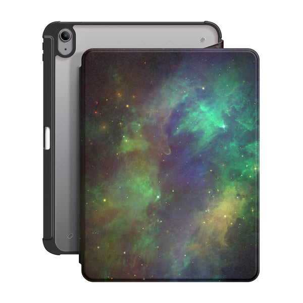 Turquoise Nebula - iPad Snap 360° standaard schokbestendige hoes