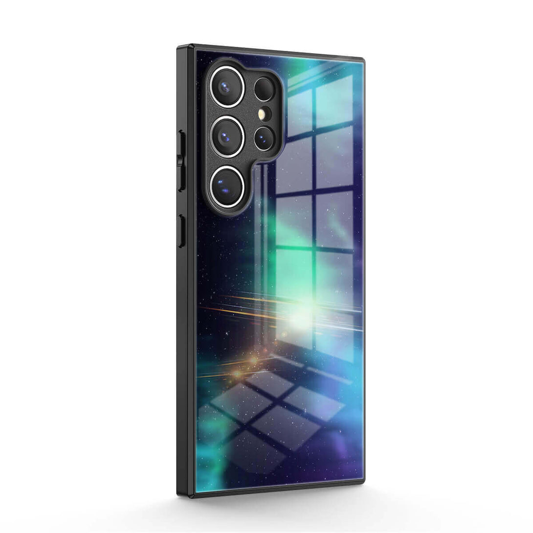 Licht volgt ghosting - Samsung hoesje
