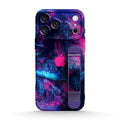 Psychedelic Nebula - iPhone Wrist Strap Case