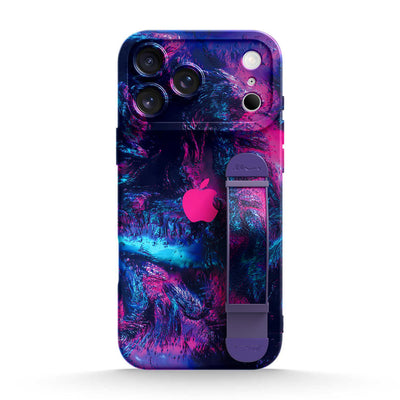 Psychedelic Nebula - iPhone Wrist Strap Case