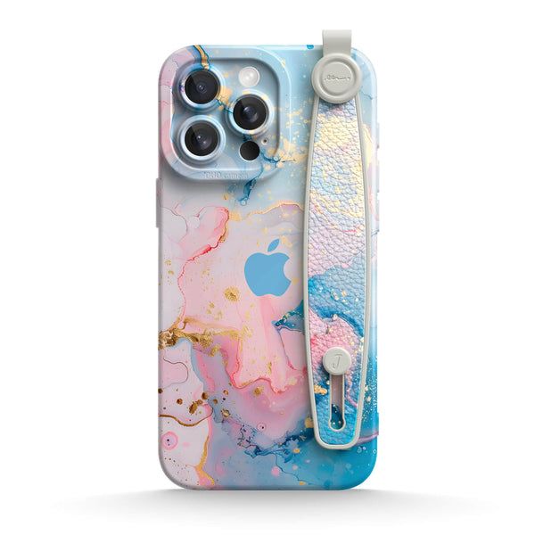 Colorful Jade - iPhone Wrist Strap Case