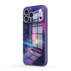 Psychedelic Nebula - iPhone Glass Case