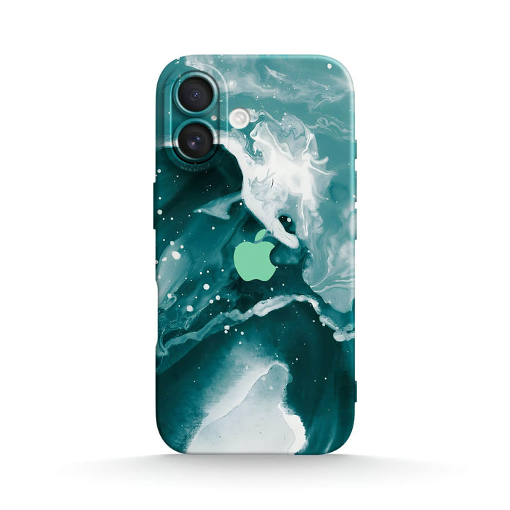 Green Wave Jade - iPhone Case