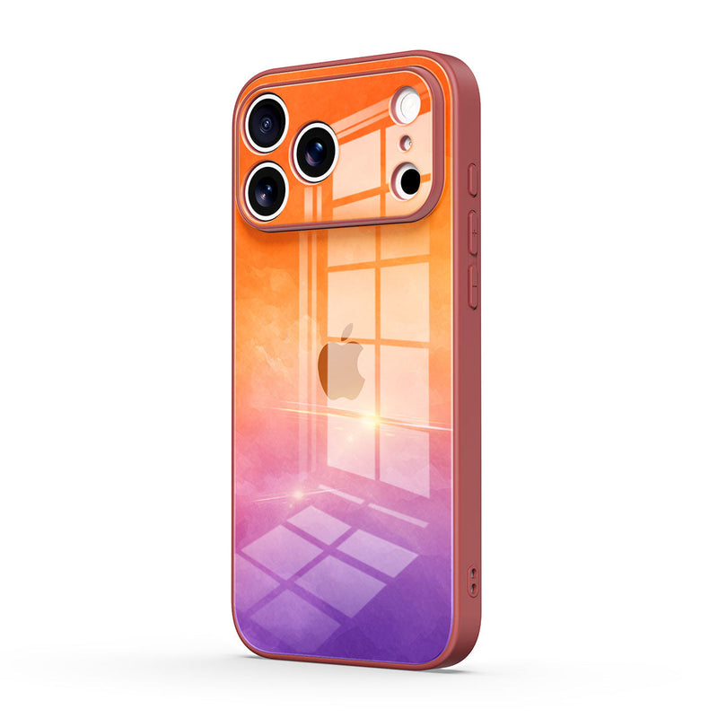Sunset Color - iPhone Glass Case
