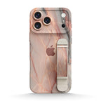 Elegant Rose Gold - iPhone Wrist Strap Case