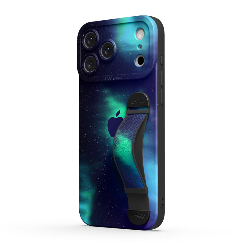 Light Follows Ghosting - iPhone Wrist Strap Case