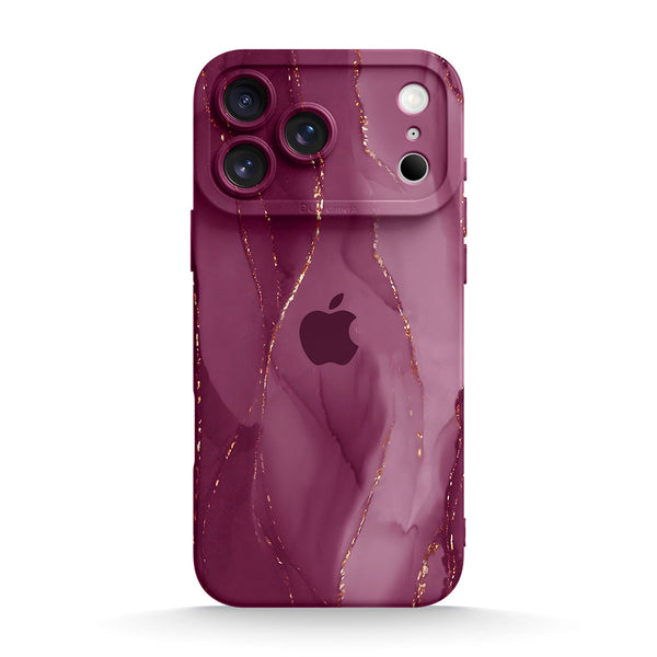 Gilt Plum Red - iPhone Case