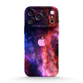 Blue Red Nebula - iPhone Silicone Case