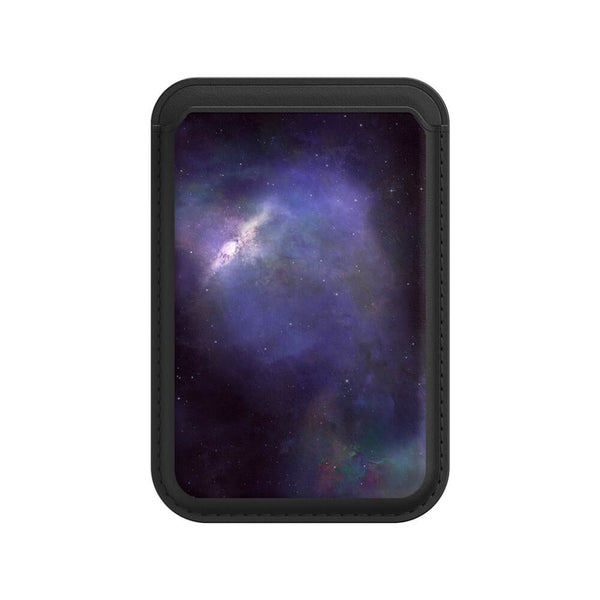 Twilight Nebula - Leren portemonnee voor iPhone