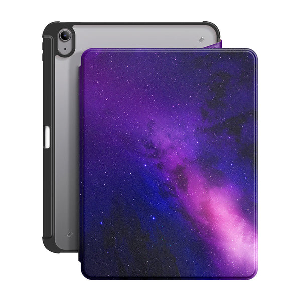 Fuchsia Galaxy - iPad Snap 360° Stand Impact Resistant Case