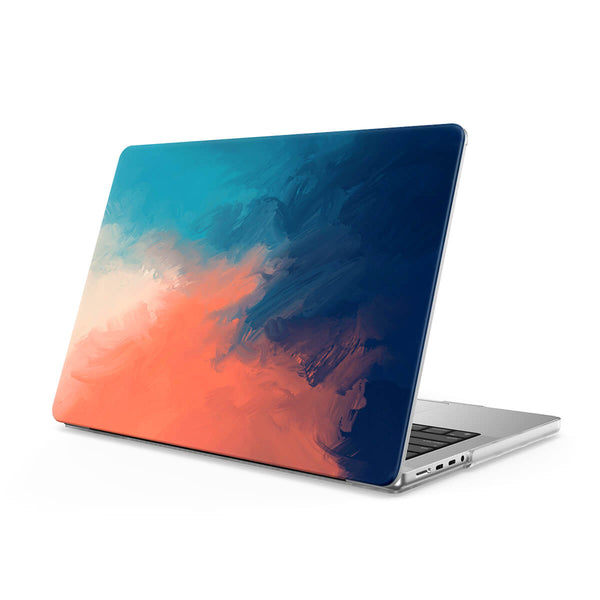 Blue Orange - Macbook Case