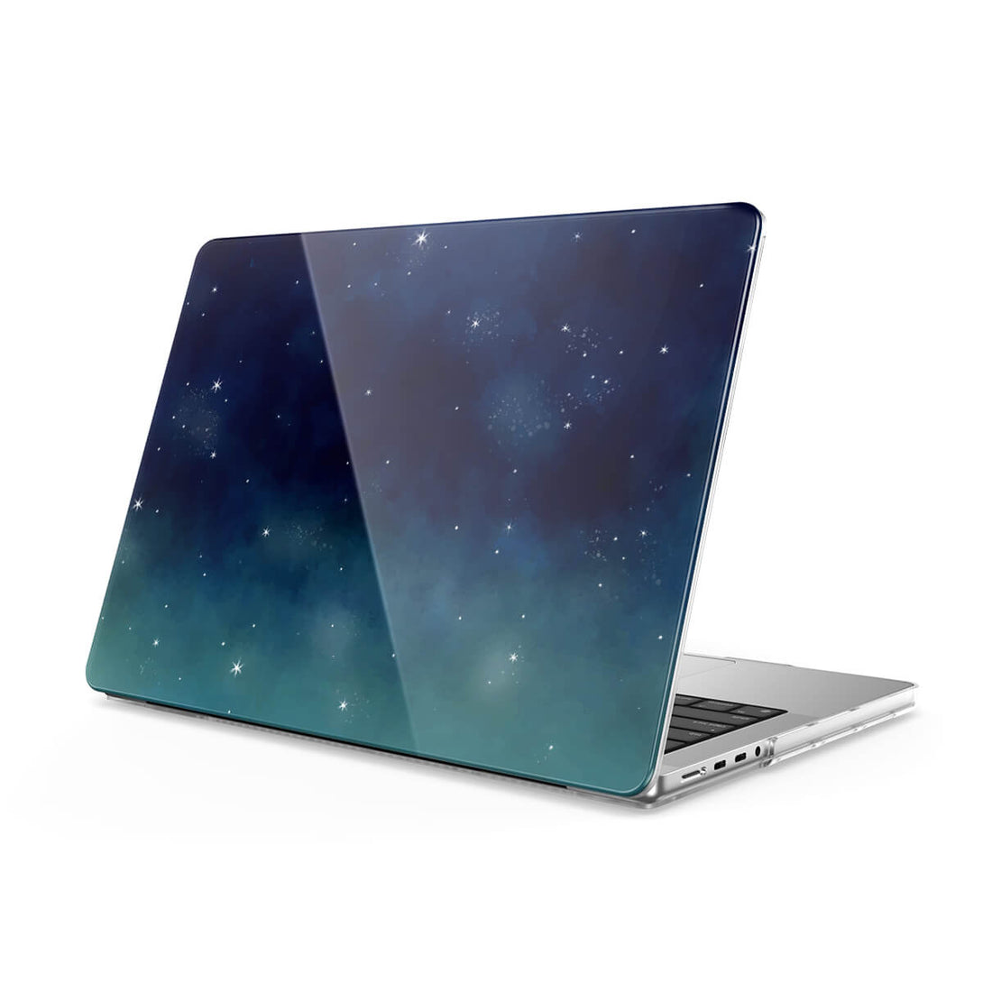 Ster Blauw Groen - Macbook Case