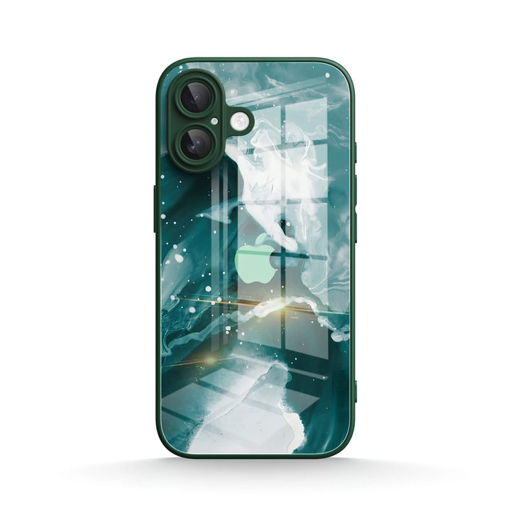 Green Wave Jade - iPhone Case