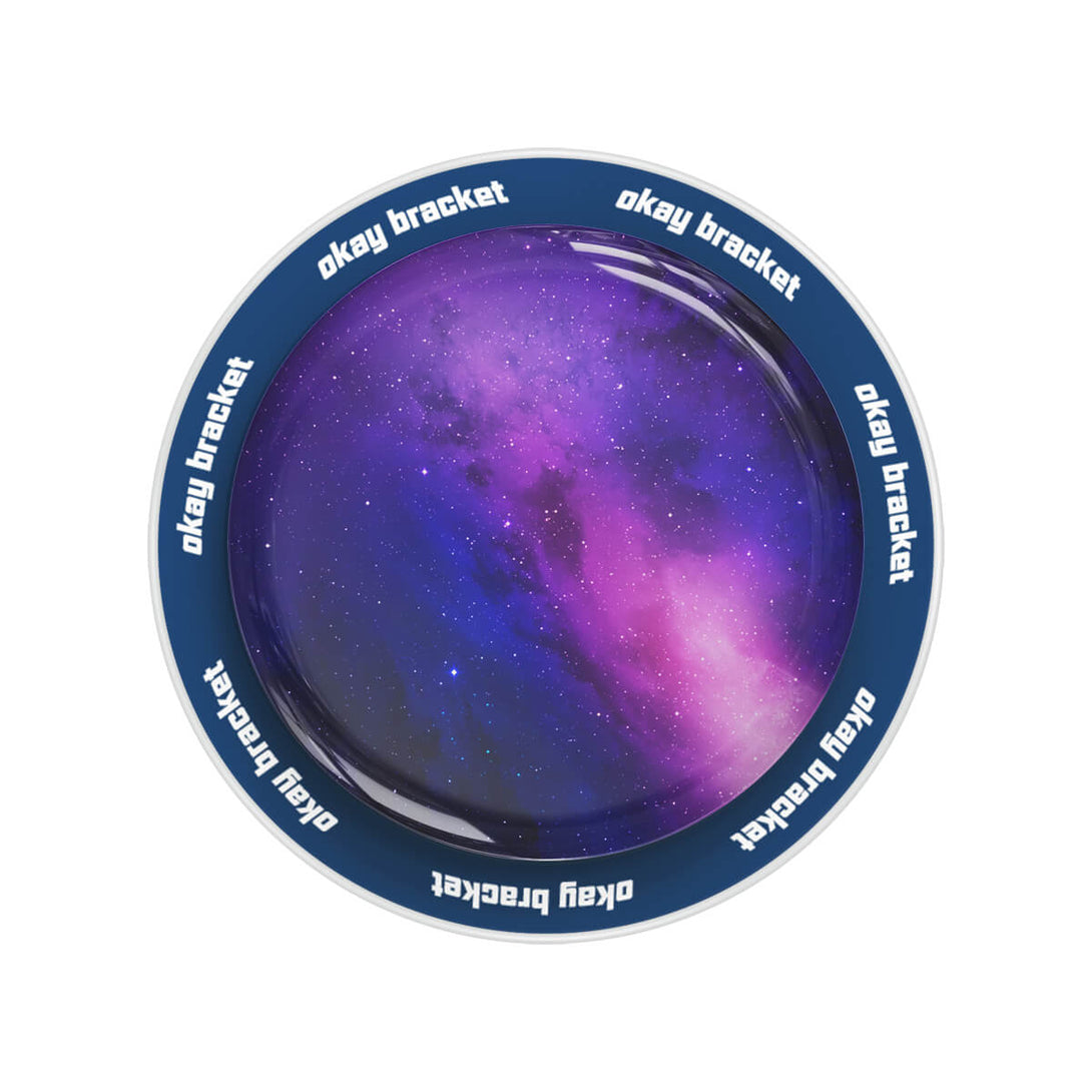 Fuchsia Galaxy - Airbaggreep voor MagSafe