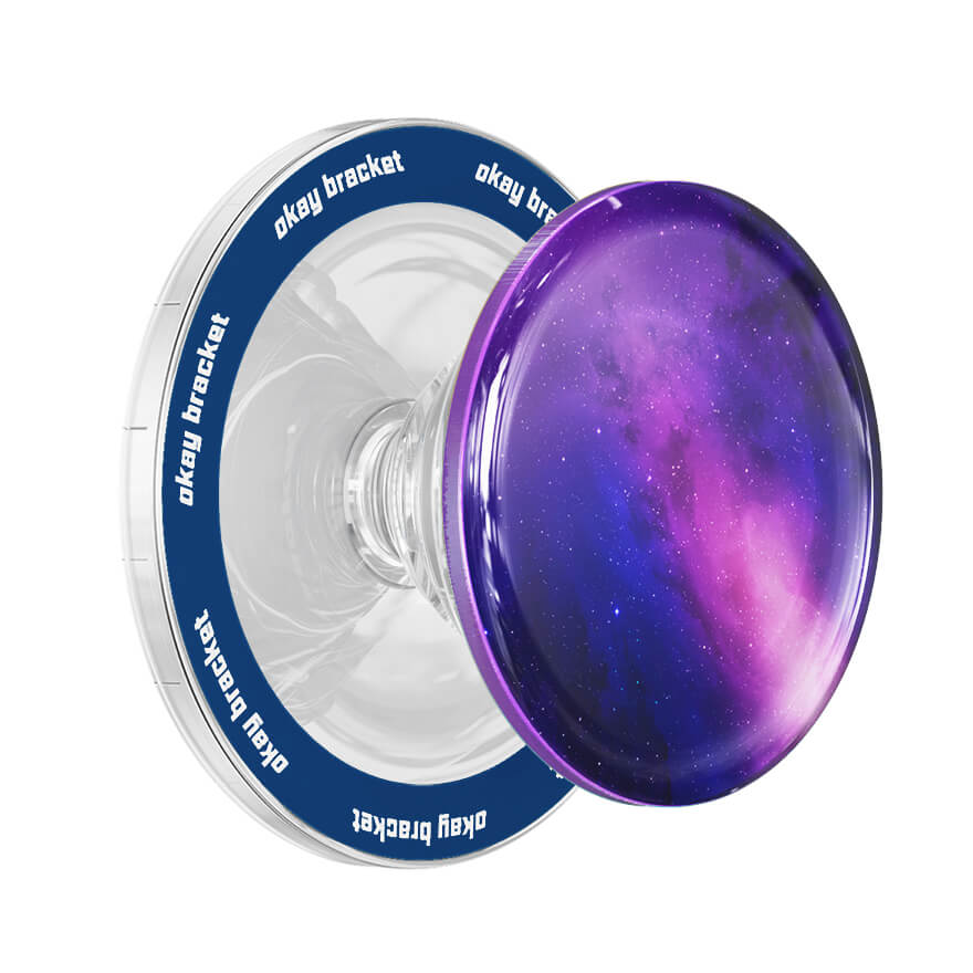 Fuchsia Galaxy - Airbaggreep voor MagSafe