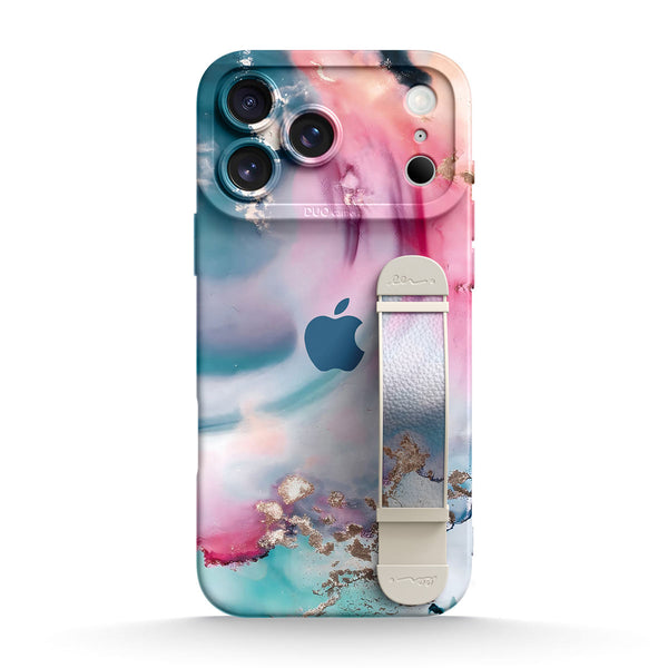 Powder Green - iPhone Wrist Strap Case