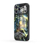 Dark Gold Matter - iPhone Glass Case