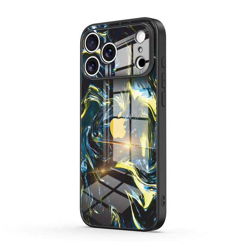 Dark Gold Matter - iPhone Glass Case