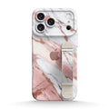 Pink White Jade - iPhone Wrist Strap Case