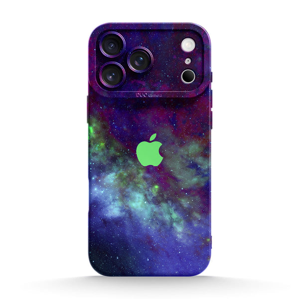 Psychedelische Paarse Wereld - iPhone Hoesje