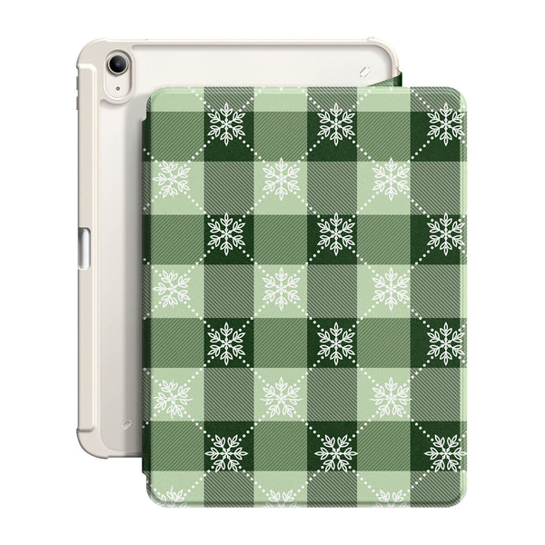 Snowflake Scarf - iPad Snap 360° Stand Impact Resistant Case