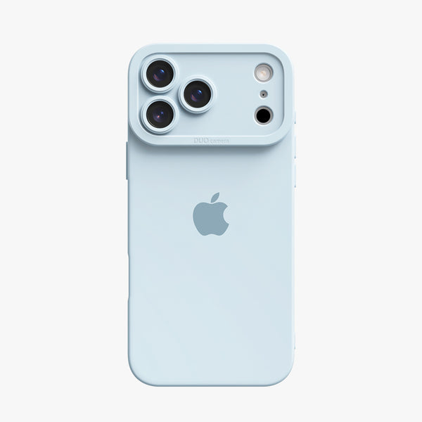 Lichtblauw - iPhone-hoesje