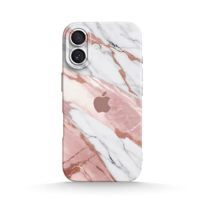 Pink White Jade - iPhone Silicone Case