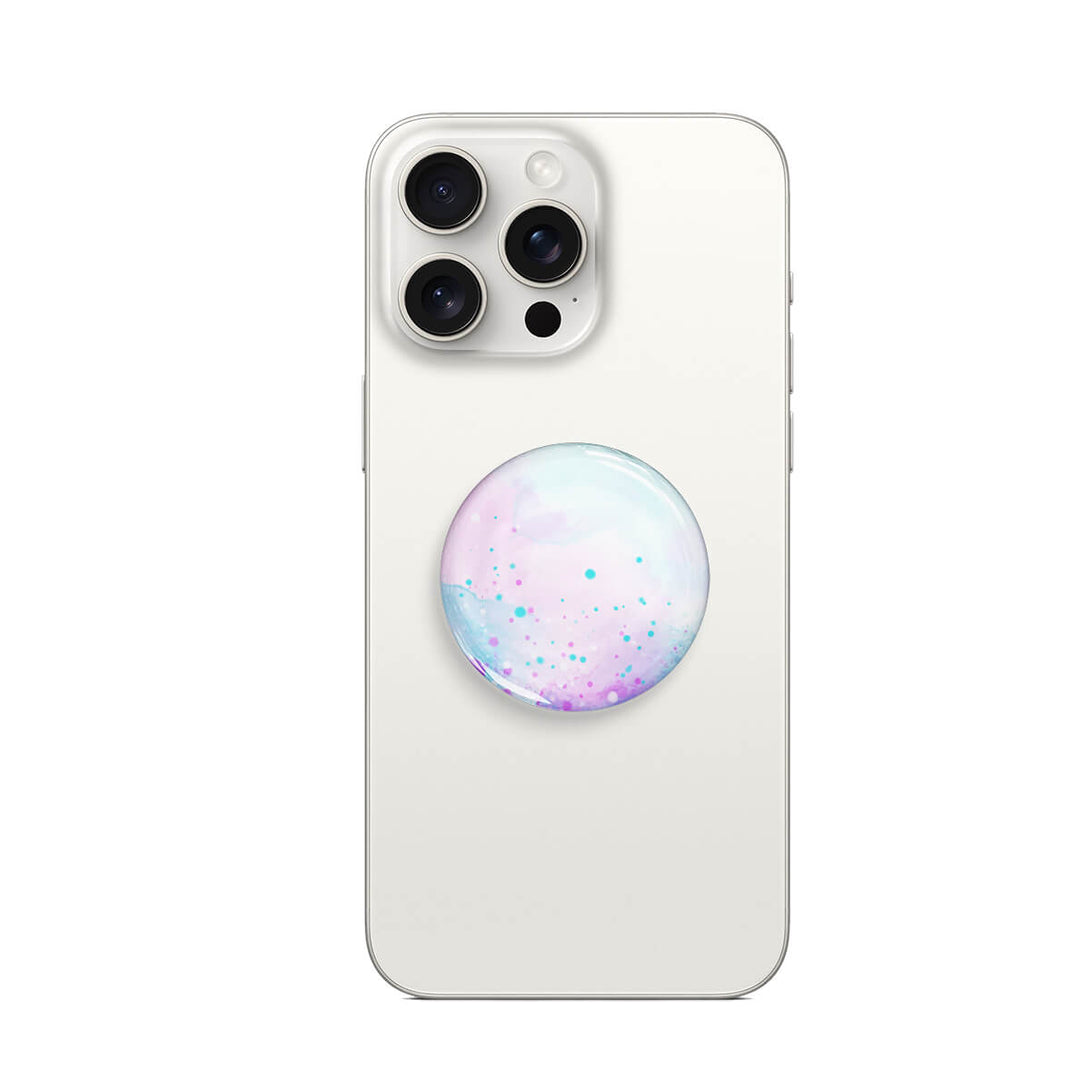 Watercolor Pink Blue - AirBag Grip For MagSafe