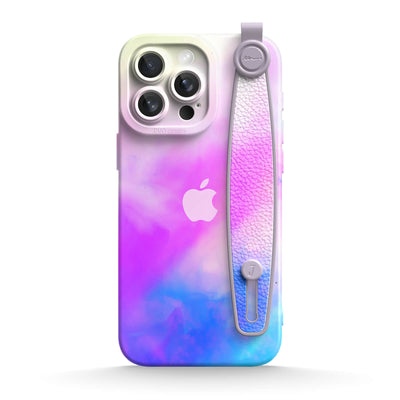 Pink Purple Fantasy - iPhone Wrist Strap Case