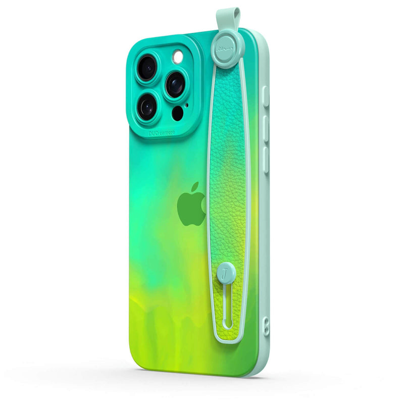 Northern Lights - iPhone Wrist Strap Case
