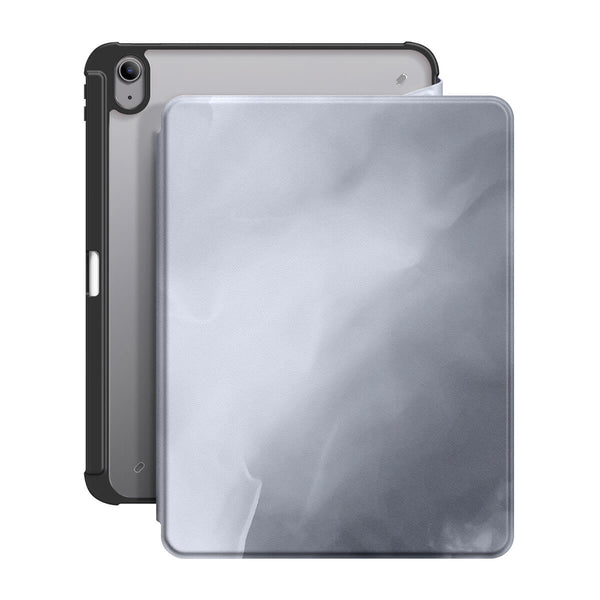 Gray Smoke - iPad Snap 360° Stand Impact Resistant Case