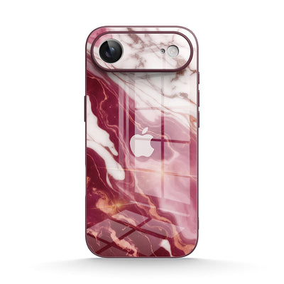 South Red Agate - iPhone Glass Case