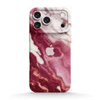 South Red Agate - iPhone Silicone Case