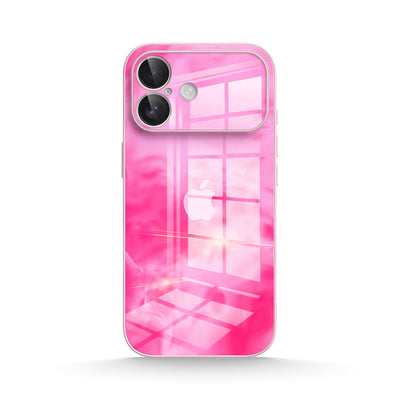Pink Lava - iPhone Glass Case