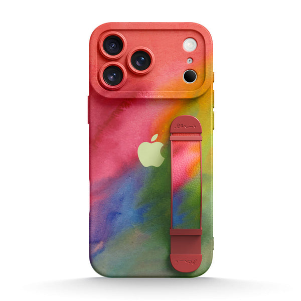 Apply Spring Color- iPhone Wrist Strap Case