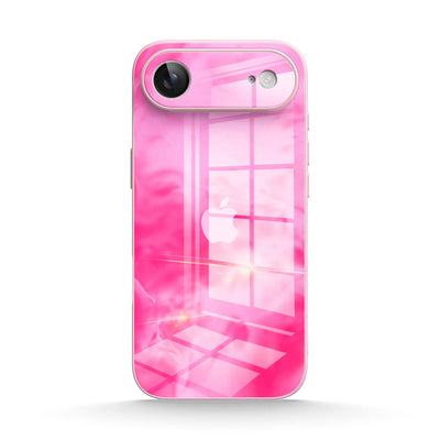 Pink Lava - iPhone Glass Case